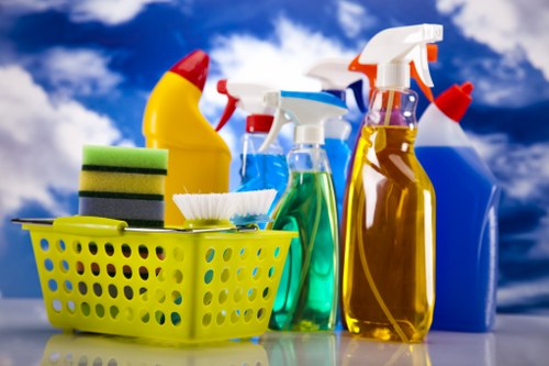 Sorted recycling materials prepared for local transfer station collection